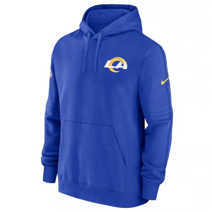 Sudadera Los Angeles Rams Club Fleece Pullover Nike Hombre
