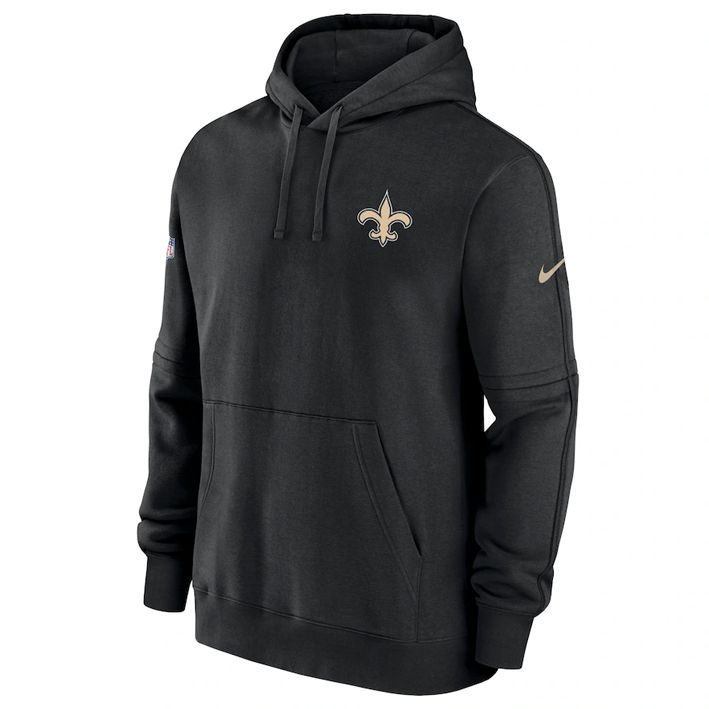 Sudadera New Orleans Saints Club Fleece Pullover Nike Hombre