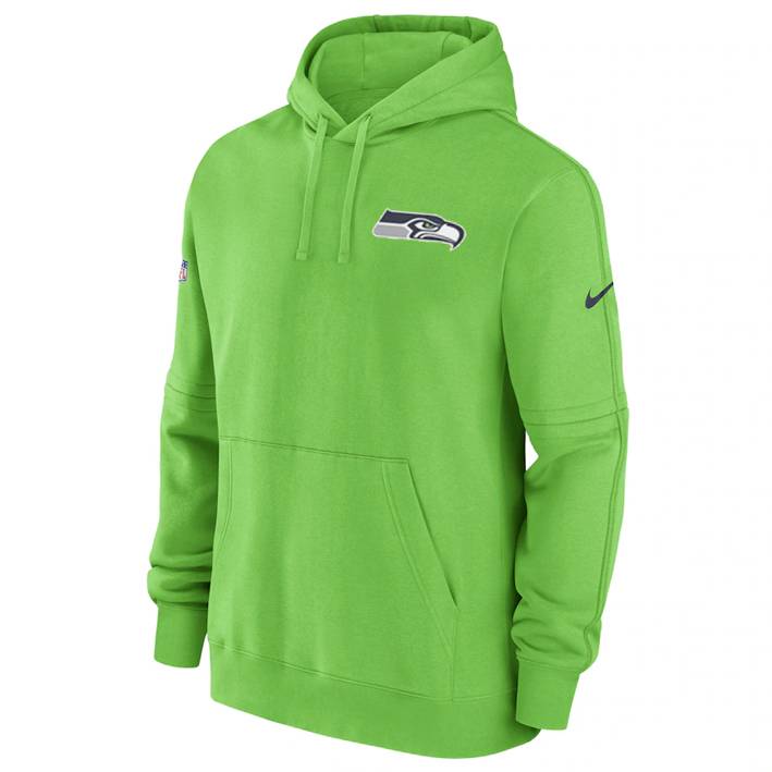 Sudadera Seattle Seahawks Club Fleece Pullover Nike Hombre