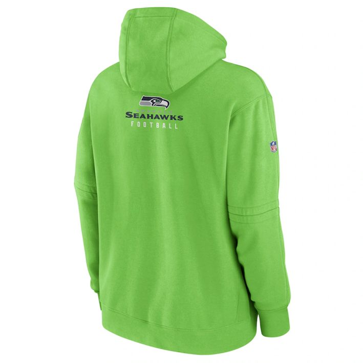 Sudadera Seattle Seahawks Club Fleece Pullover Nike Hombre