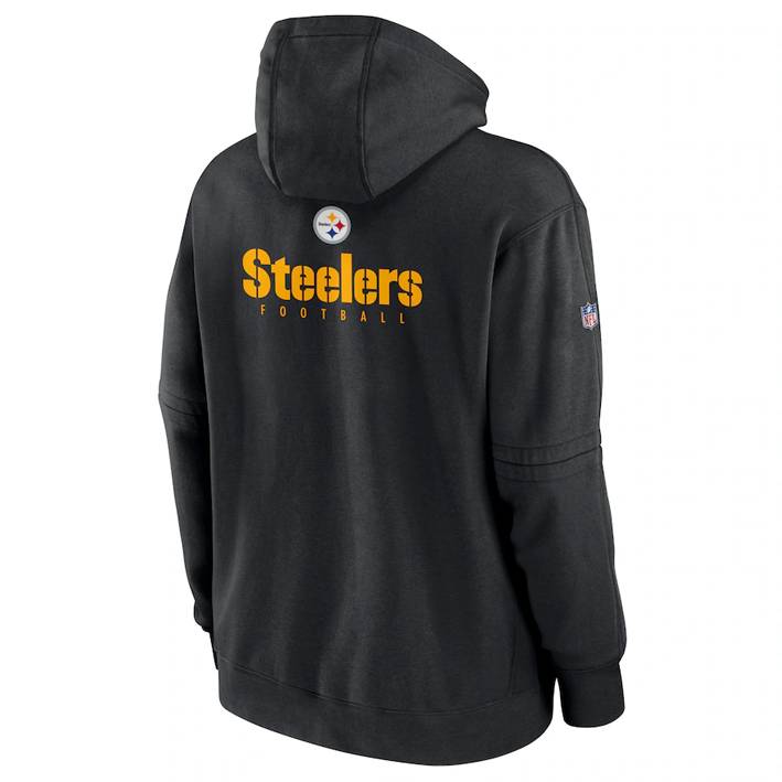 Sudadera Pittsburgh Steelers Club Fleece Pullover Nike Hombre