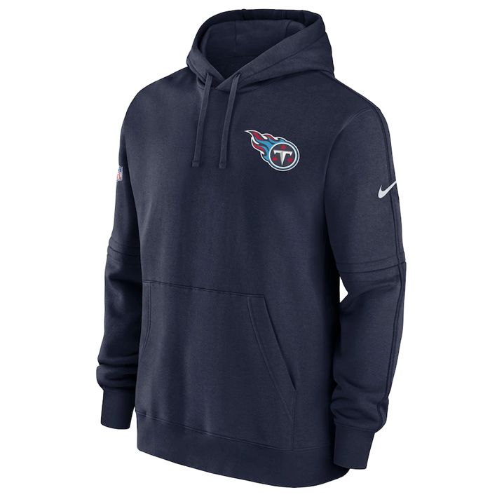Sudadera Tennessee Titans Club Fleece Pullover Nike Hombre