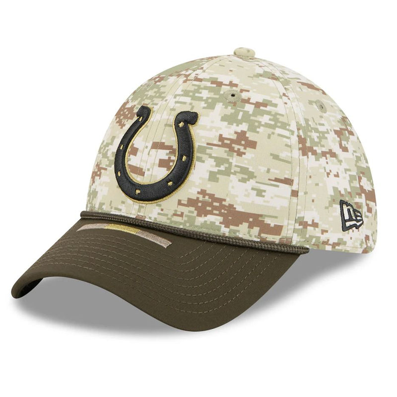 Gorra 39THIRTY Indianapolis Colts Salute to Service 2025 New Era Camuflaje