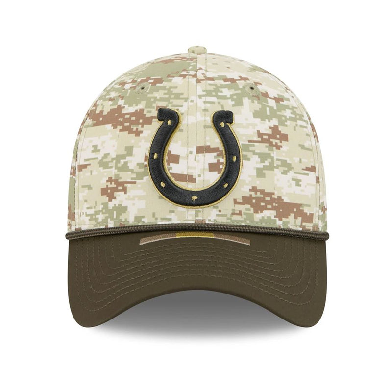 Gorra 39THIRTY Indianapolis Colts Salute to Service 2025 New Era Camuflaje
