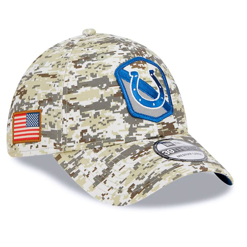 Gorra 39THIRTY Indianapolis Colts Salute to Service 2023 New Era Camuflaje