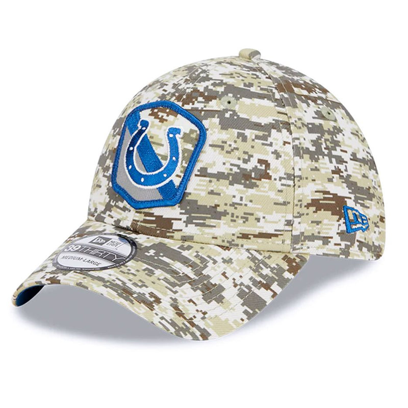 Gorra 39THIRTY Indianapolis Colts Salute to Service 2023 New Era Camuflaje