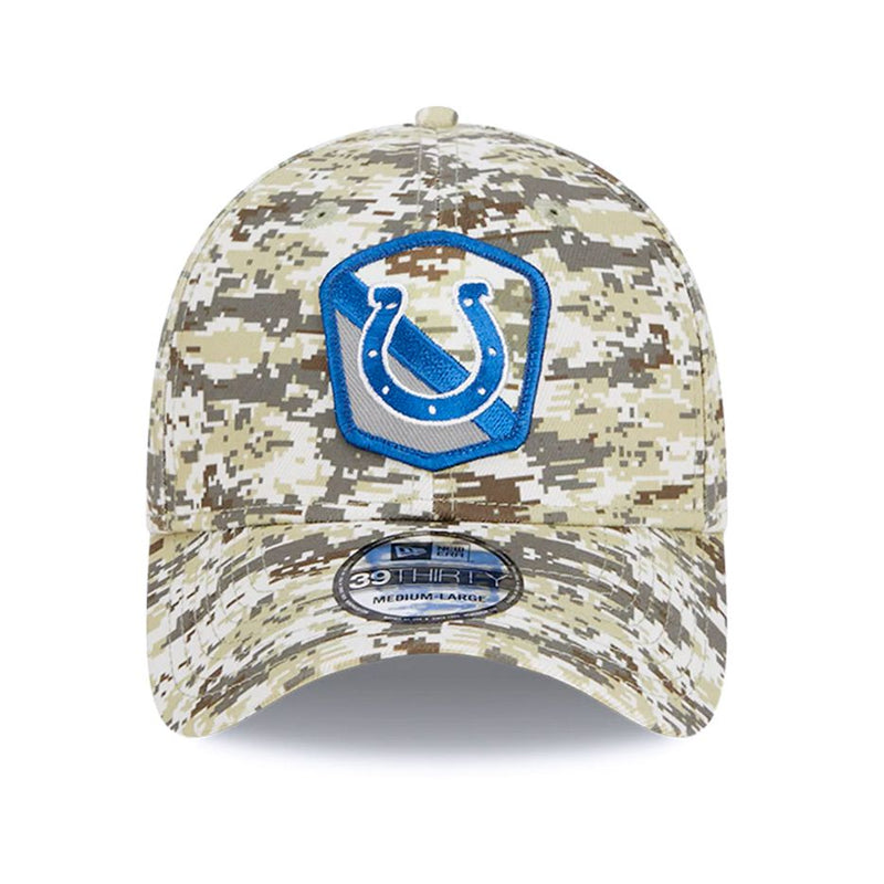 Gorra 39THIRTY Indianapolis Colts Salute to Service 2023 New Era Camuflaje