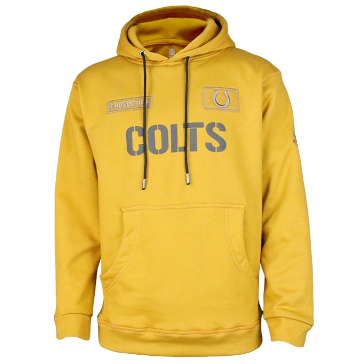 Sudadera Indianapolis Colts Army Camel Verde Militar