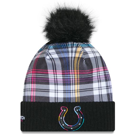 Gorro Beanie Indianapolis Colts Crucial Catch 2024 New Era Mujer