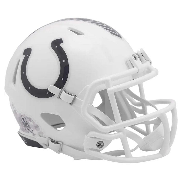 Minicasco Indianapolis Colts Speed Salute to Service 2024 Riddell
