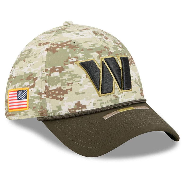 Gorra 39THIRTY Washington Commanders Salute to Service 2025 New Era Camuflaje