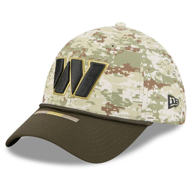 Gorra 39THIRTY Washington Commanders Salute to Service 2025 New Era Camuflaje