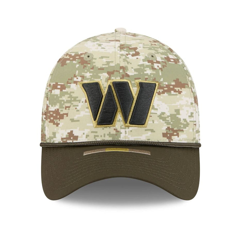 Gorra 39THIRTY Washington Commanders Salute to Service 2025 New Era Camuflaje