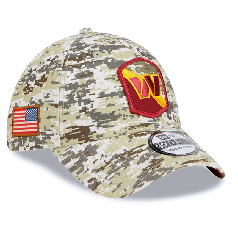 Gorra 39THIRTY Washington Commanders Salute to Service 2023 New Era Camuflaje