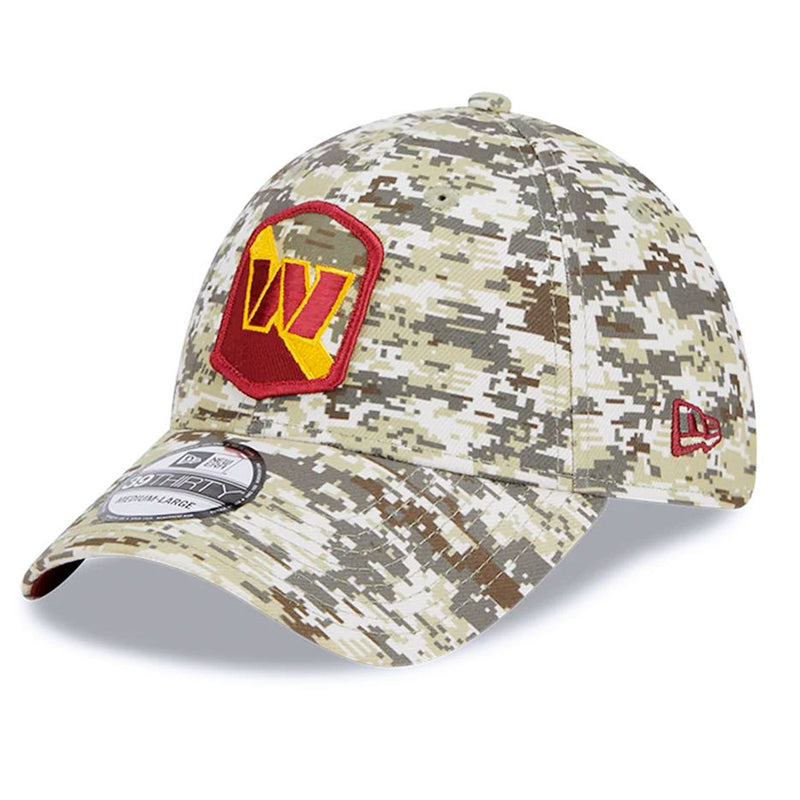 Gorra 39THIRTY Washington Commanders Salute to Service 2023 New Era Camuflaje
