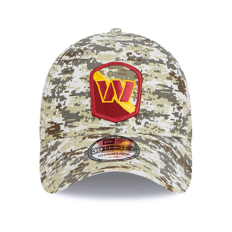 Gorra 39THIRTY Washington Commanders Salute to Service 2023 New Era Camuflaje