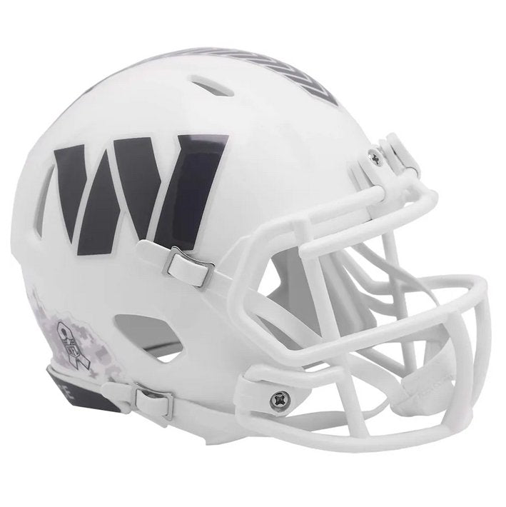 Minicasco Washington Commanders Speed Salute to Service 2024 Riddell