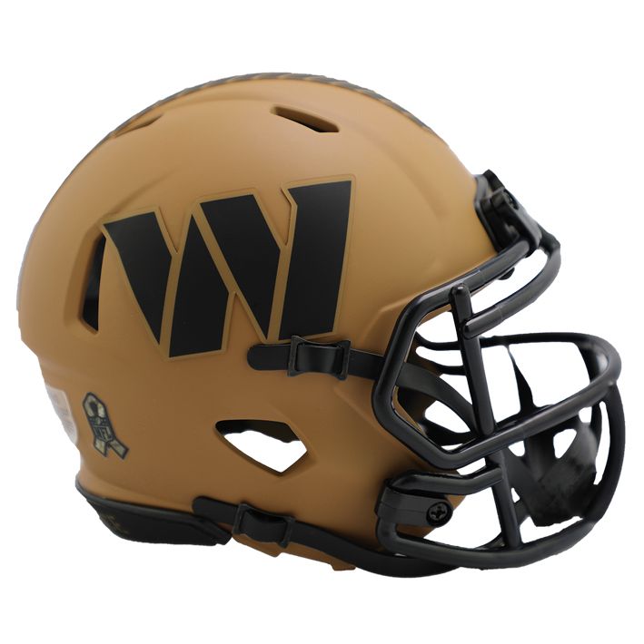 Minicasco Washington Commanders Speed Salute to Service 2023 Riddell