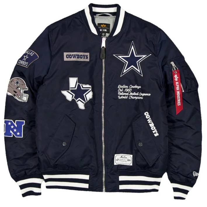 Chamarra Dallas Cowboys Alpha Industries New Era