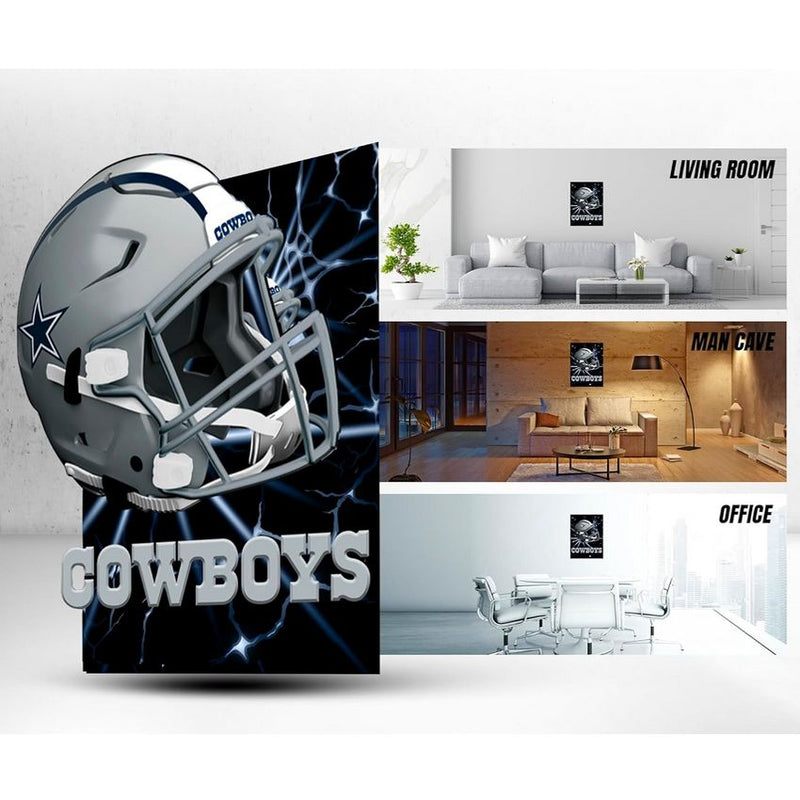 Cuadro Decorativo Dallas Cowboys Poster 3D 12 Sports Culture