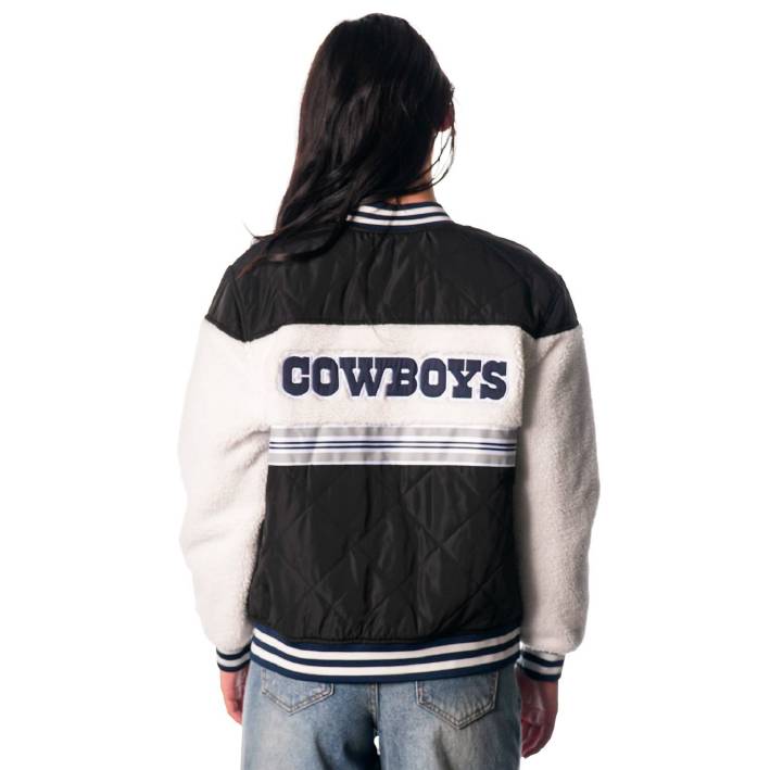 Chamarra Dallas Cowboys Sherpa The Wild Collective Mujer