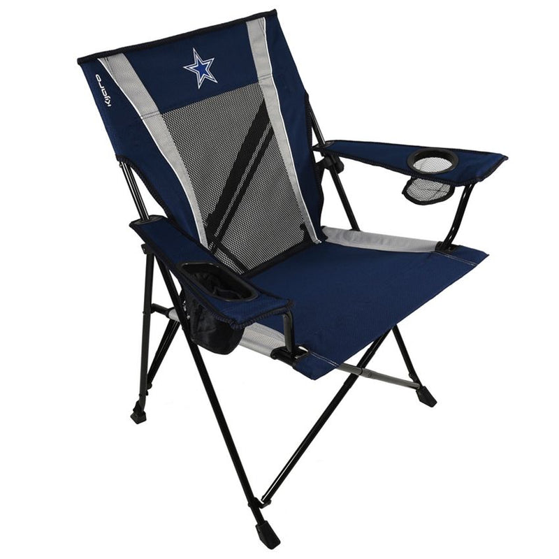 Silla Plegable Dallas Cowboys Kijaro Dual Lock Denovo