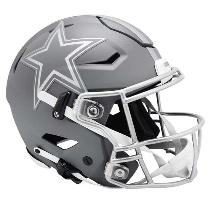 Casco Réplica Dallas Cowboys Speedflex Slate Riddell Gris Pizarra