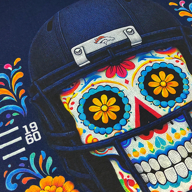 Playera Denver Broncos Día de Muertos 2026 DICASS