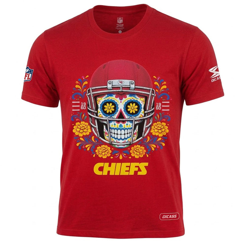 Playera Kansas City Chiefs Día de Muertos 2026 DICASS