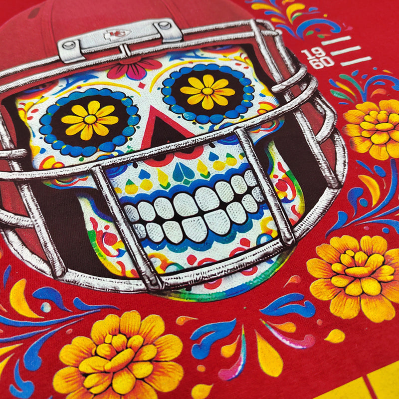 Playera Kansas City Chiefs Día de Muertos 2026 DICASS
