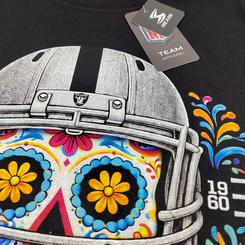 Playera Las Vegas Raiders Día de Muertos 2026 DICASS