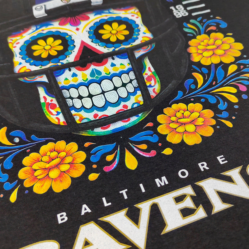 Playera Baltimore Ravens Día de Muertos 2026 DICASS