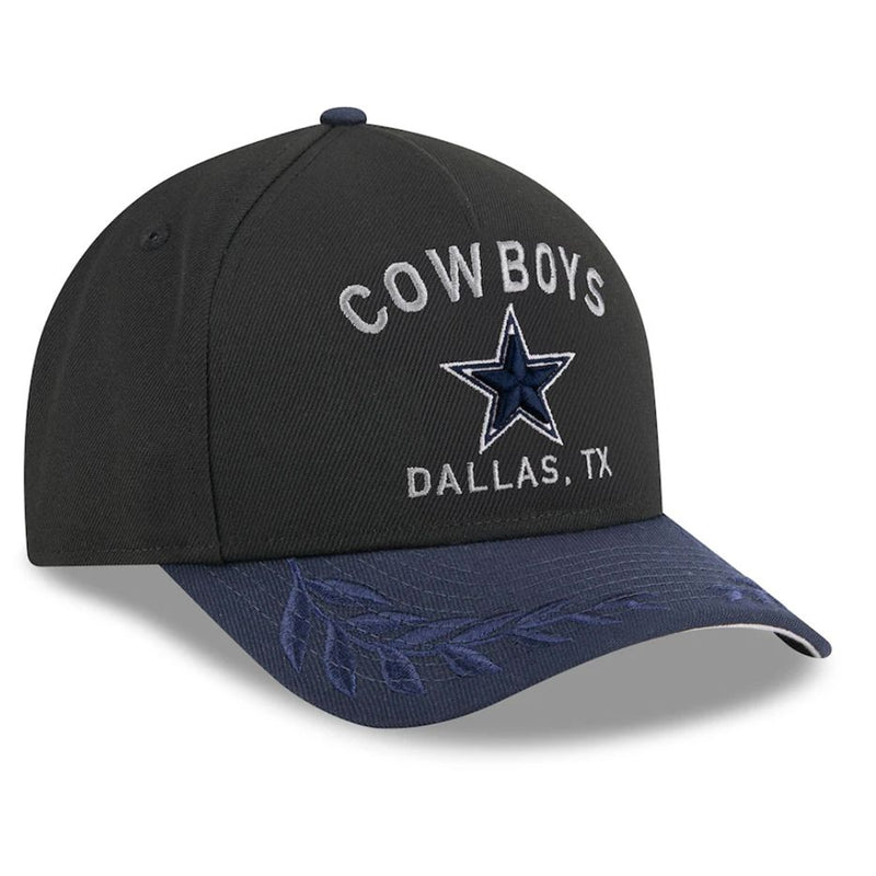 Gorra 9FORTY Dallas Cowboys Draft 2025 M-Crown New Era Negro