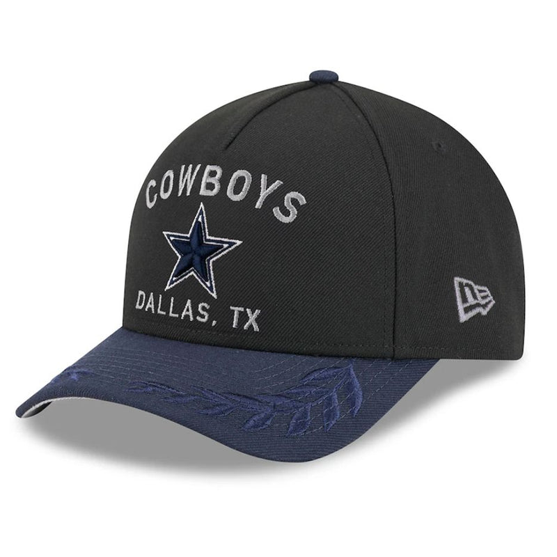 Gorra 9FORTY Dallas Cowboys Draft 2025 M-Crown New Era Negro
