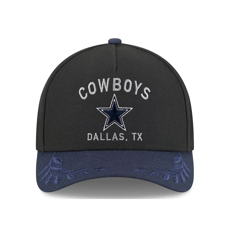 Gorra 9FORTY Dallas Cowboys Draft 2025 M-Crown New Era Negro