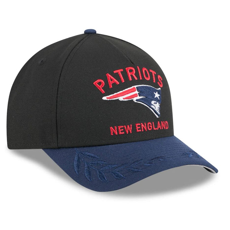 Gorra 9FORTY New England Patriots Draft 2025 M-Crown New Era Negro