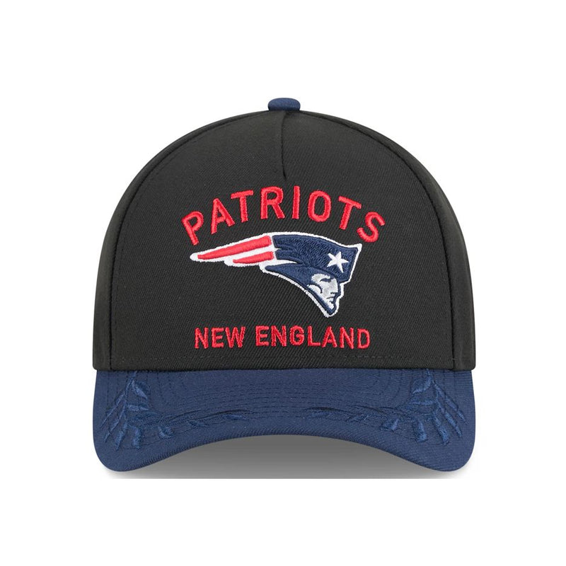 Gorra 9FORTY New England Patriots Draft 2025 M-Crown New Era Negro
