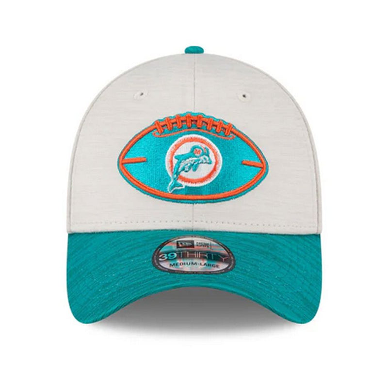 Gorra 39THIRTY Miami Dolphins Sideline 2024 Logo Historico New Era