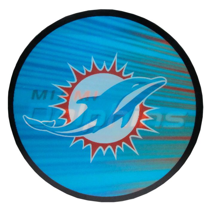 Stickers Miami Dolphins Decal Flip-Motion Siskiyou
