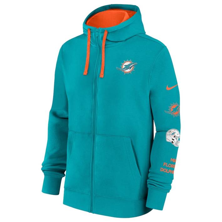 Sudadera Miami Dolphins Full Zip Nike