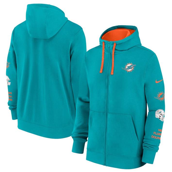 Sudadera Miami Dolphins Full Zip Nike
