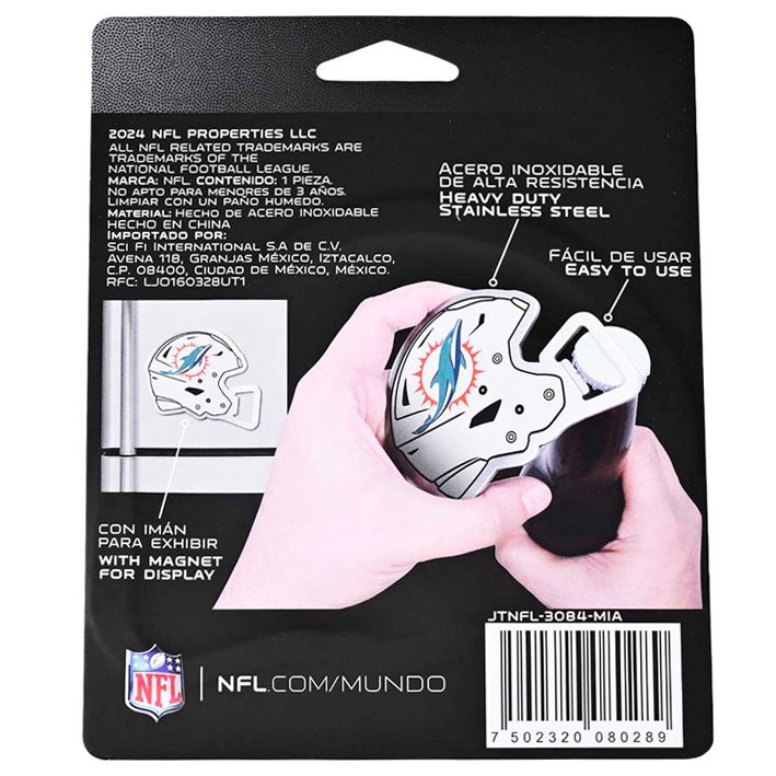 Imán Destapador Miami Dolphins Magnet Sci Fi