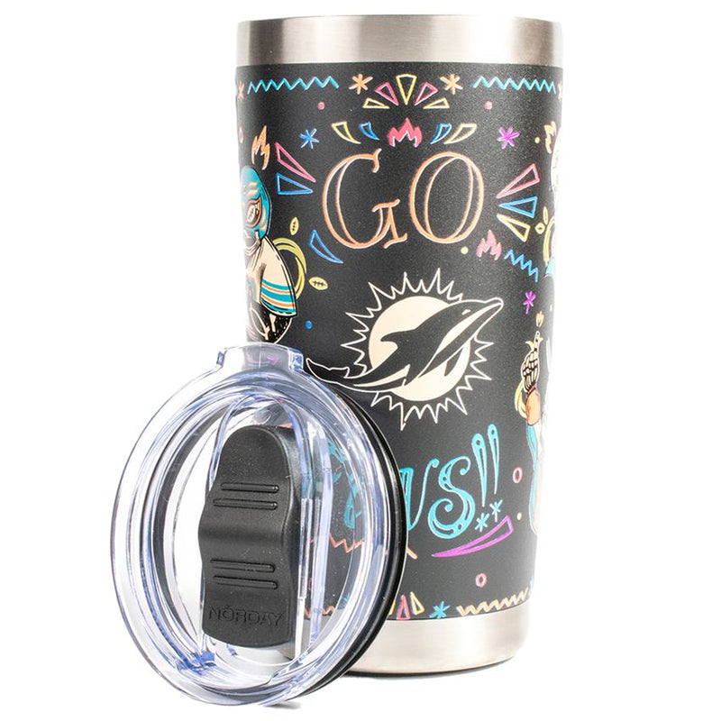 Termo Miami Dolphins 20 oz Norday