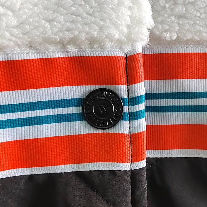 Chamarra Miami Dolphins Sherpa The Wild Collective Mujer
