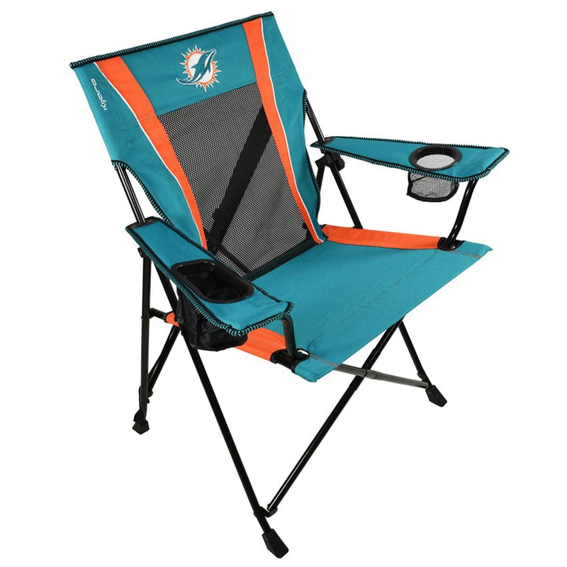 Silla Plegable Miami Dolphins Kijaro Dual Lock Denovo