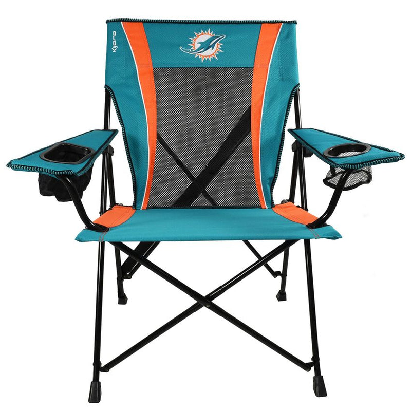 Silla Plegable Miami Dolphins Kijaro Dual Lock Denovo