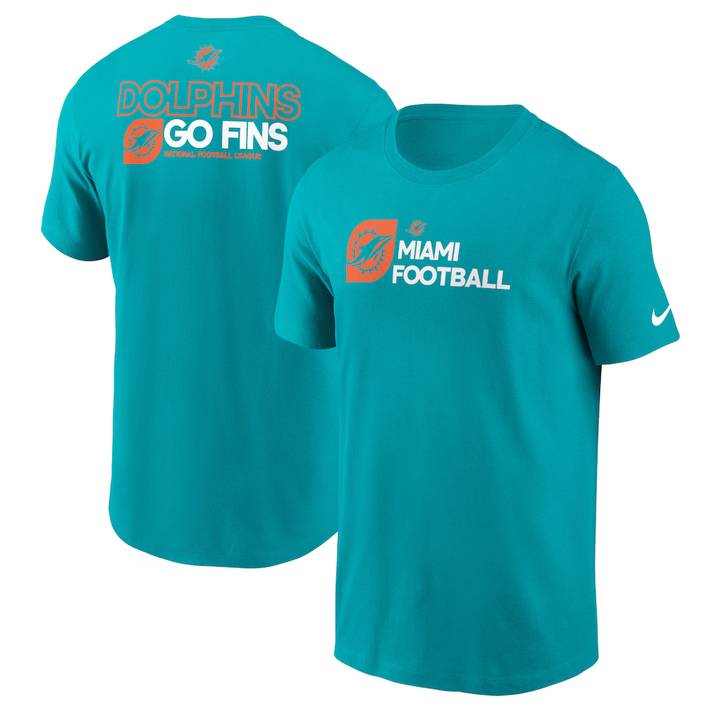 Playera Miami Dolphins Outline Nike