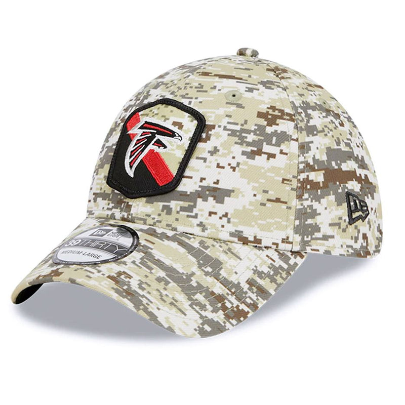 Gorra 39THIRTY Atlanta Falcons Salute to Service 2023 New Era Camuflaje
