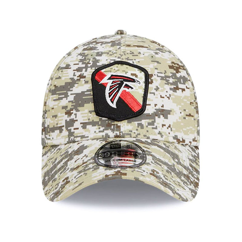 Gorra 39THIRTY Atlanta Falcons Salute to Service 2023 New Era Camuflaje