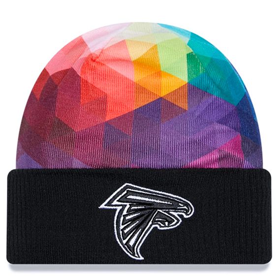 Gorro Beanie Atlanta Falcons Crucial Catch 2023 New Era